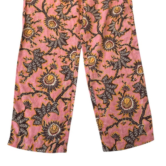 A.L.C. Henry Floral Printed Cotton Pants - Picture 8 of 14